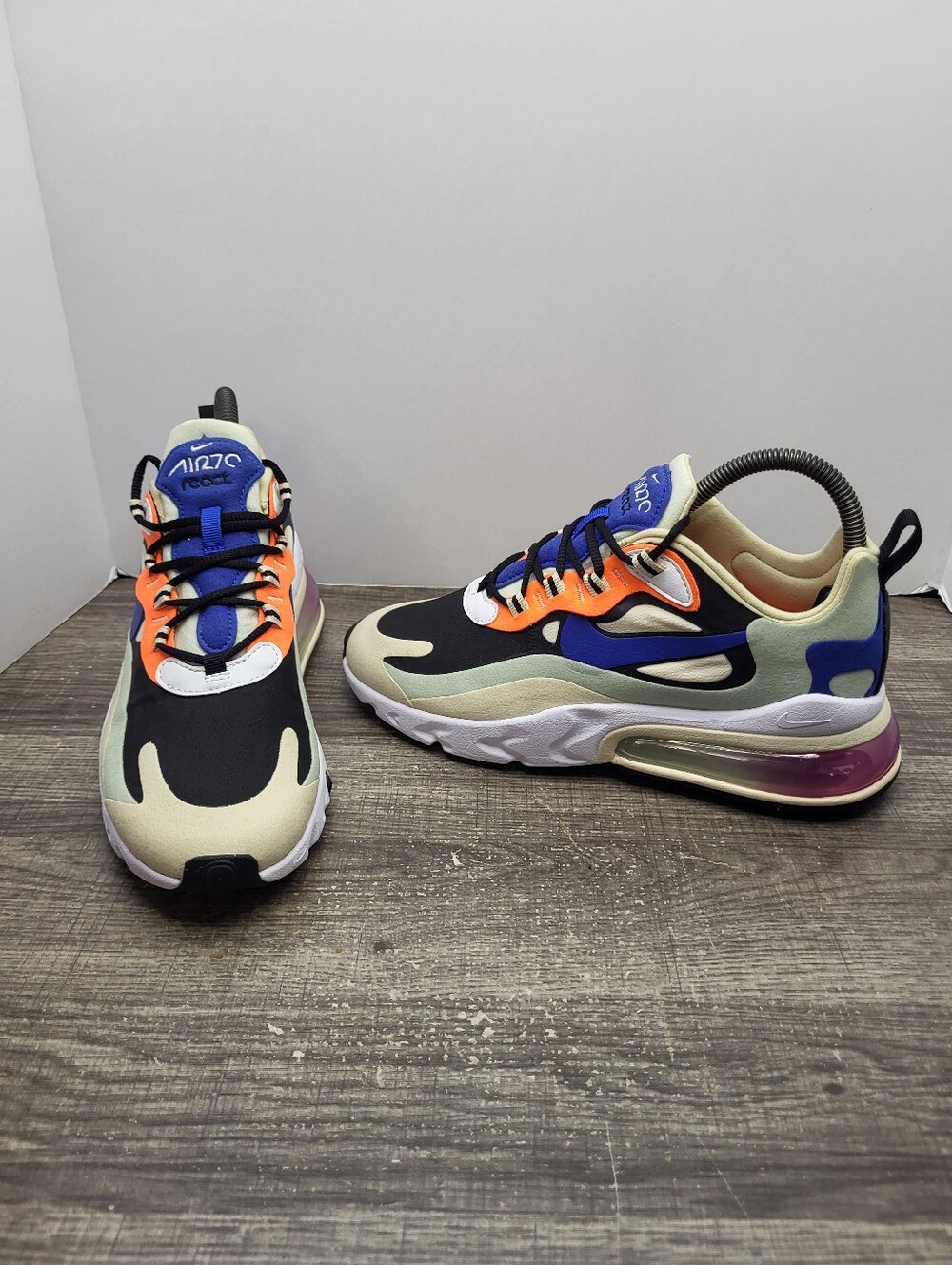 Nike Air Max 270 React Fossil Pistachio Frost CI3899-200 Women's Size